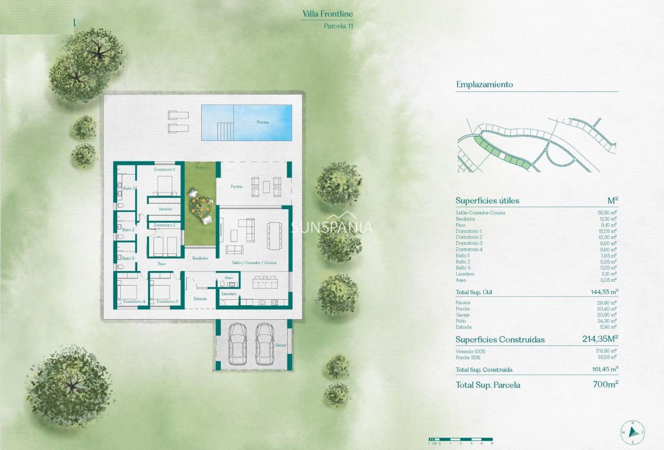 Obra nueva - Chalet -
Fuente Álamo - Hacienda del Alamo