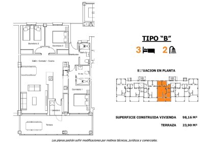 Obra nueva - Piso -
San Miguel de Salinas - Pueblo