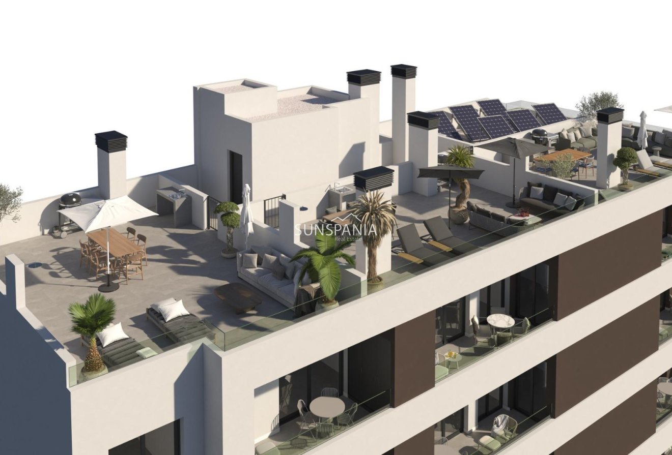 Obra nueva - Ático -
Santa Pola - pueblo