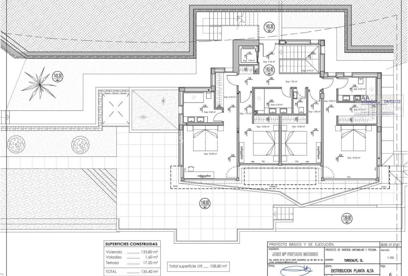 Obra nueva - Chalet -
Benissa - Racó Del Galeno
