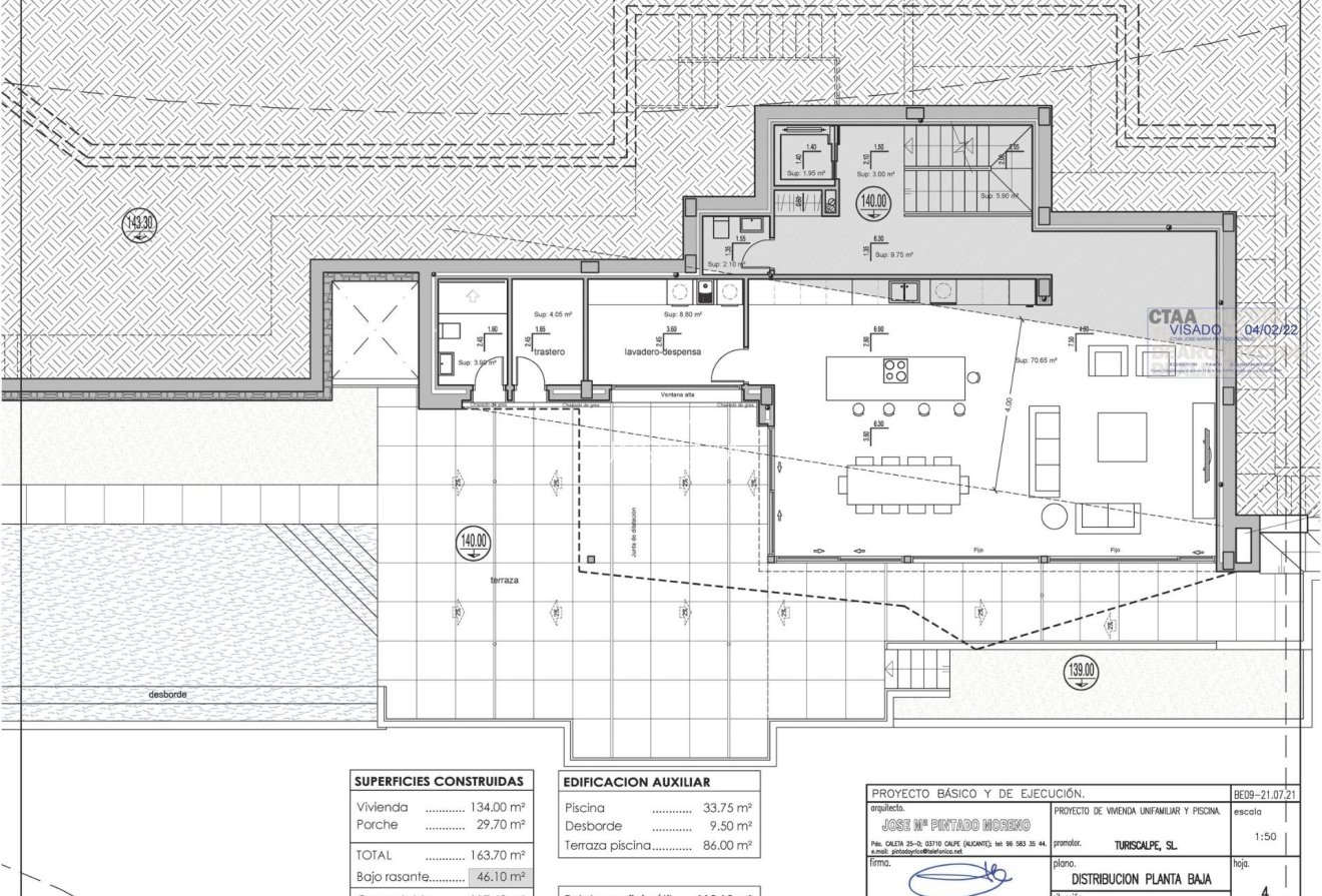 Obra nueva - Chalet -
Benissa - Racó Del Galeno