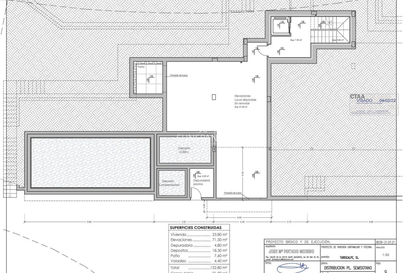 Obra nueva - Chalet -
Benissa - Racó Del Galeno