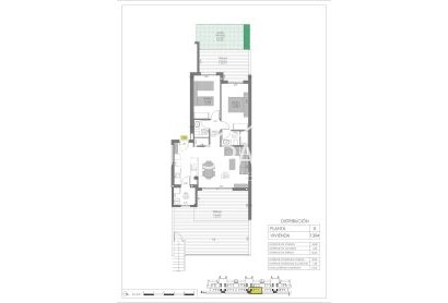 Obra nueva - Piso -
Algorfa - La Finca Golf