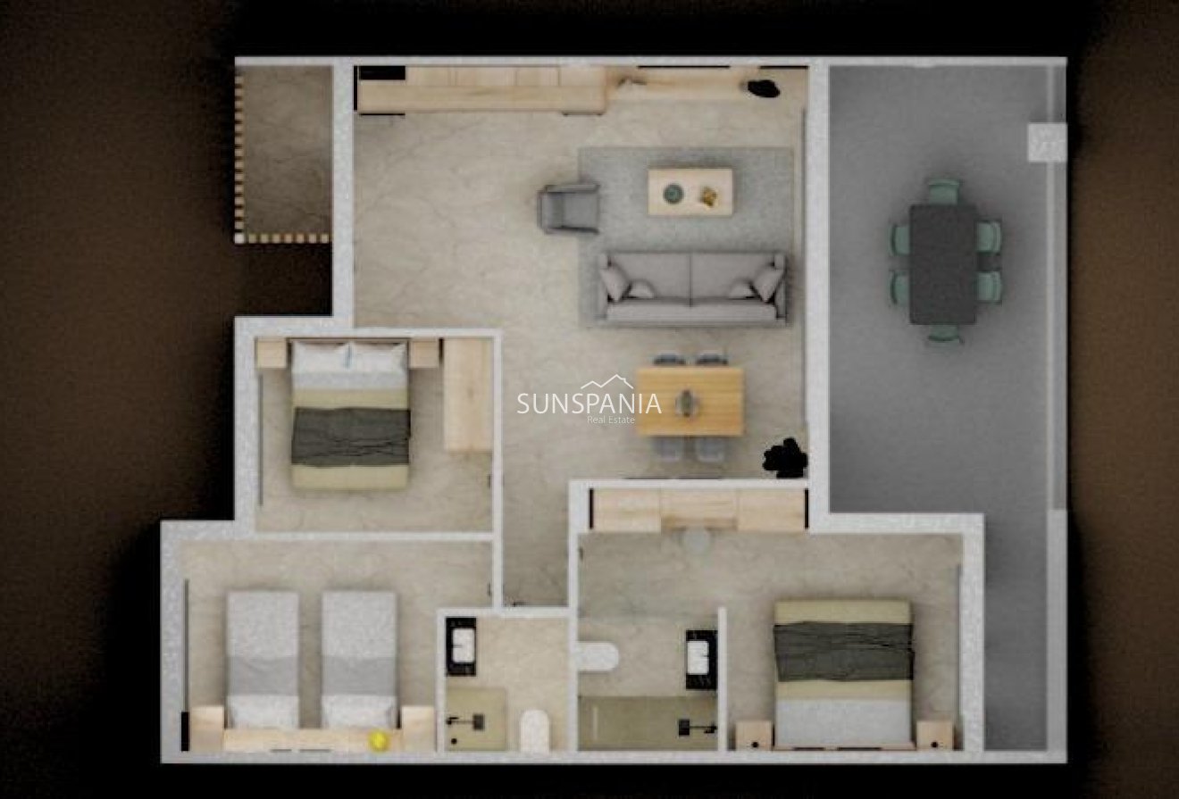 New Build - Apartment -
Pilar de la Horadada - Playa de las Higuericas