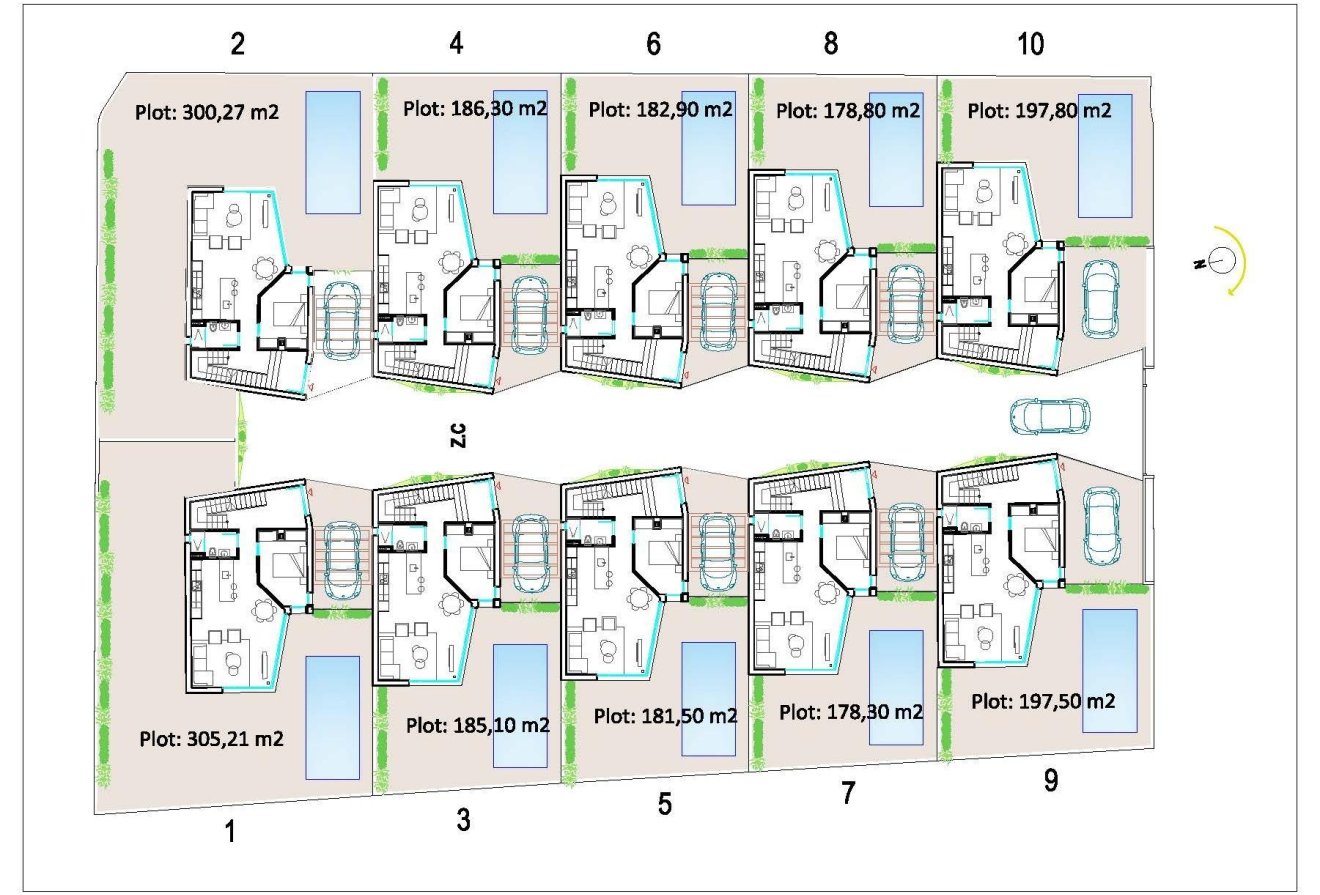 Obra nueva - Chalet -
Orihuela Costa - Los Altos