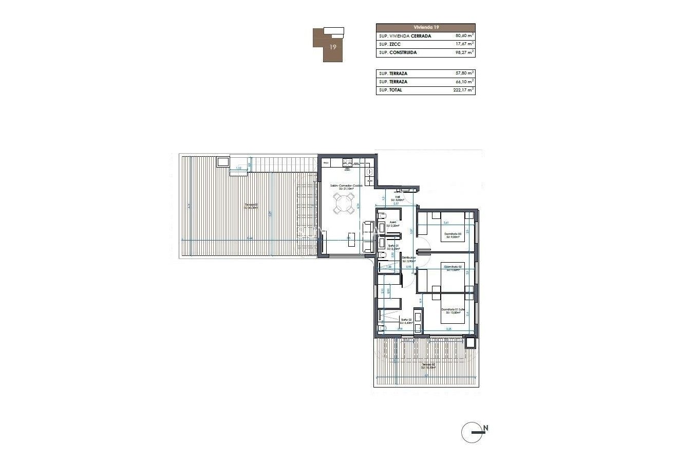 Obra nueva - Ático -
Guardamar del Segura - Camino del Puerto