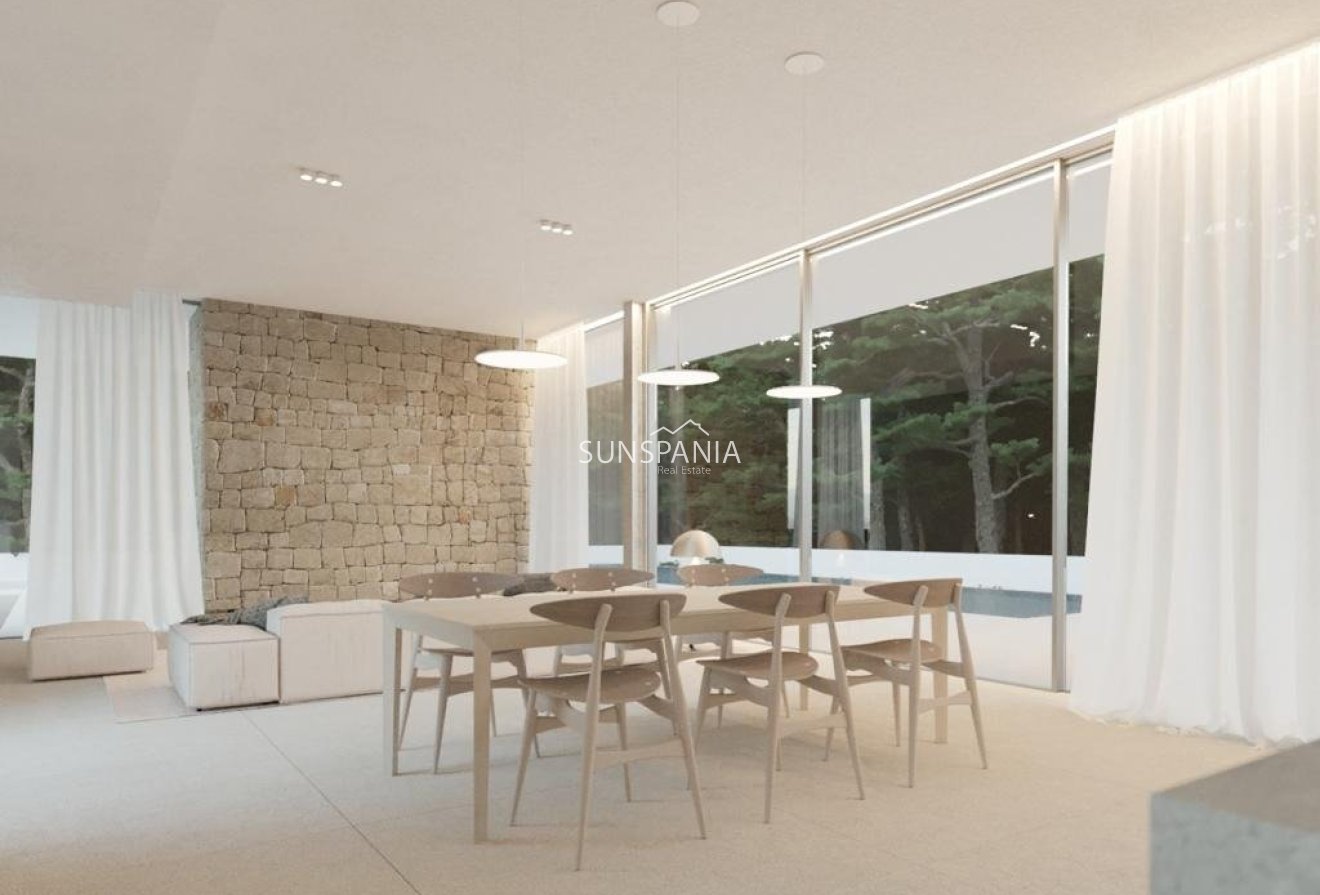 Obra nueva - Chalet -
Moraira_Teulada - La Sabatera