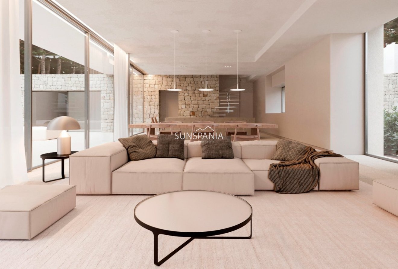 Obra nueva - Chalet -
Moraira_Teulada - La Sabatera