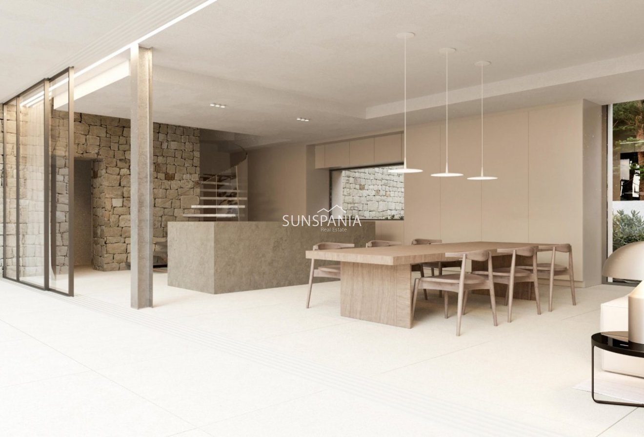 Obra nueva - Chalet -
Moraira_Teulada - La Sabatera