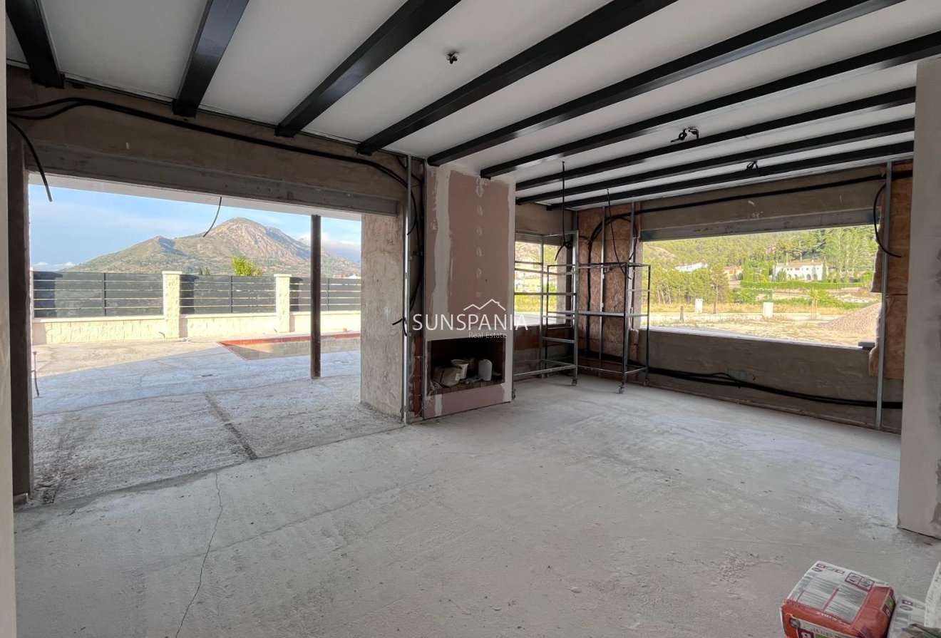 Obra nueva - Chalet -
Penaguila - El Olivar