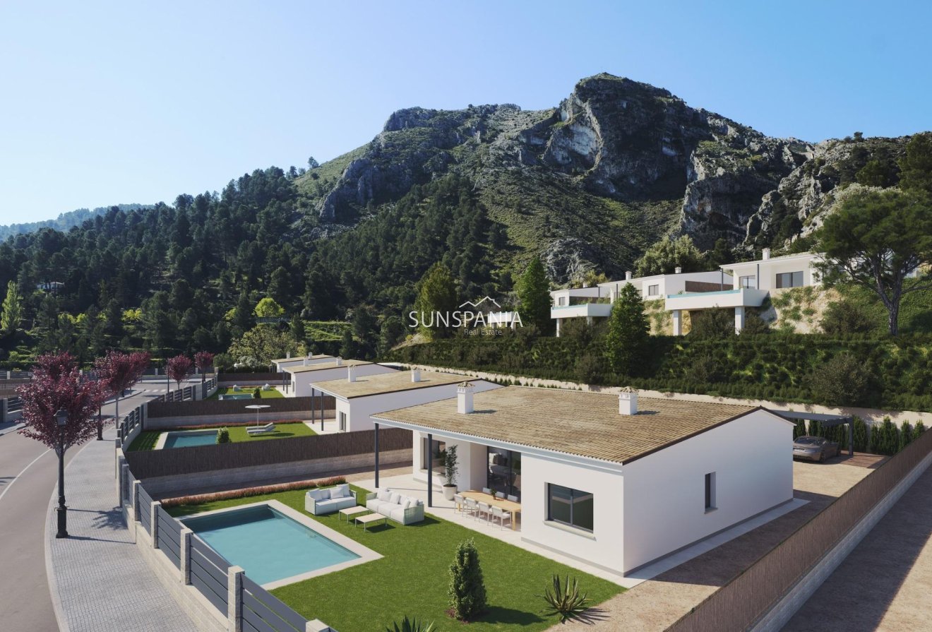 Obra nueva - Chalet -
Penaguila - El Olivar