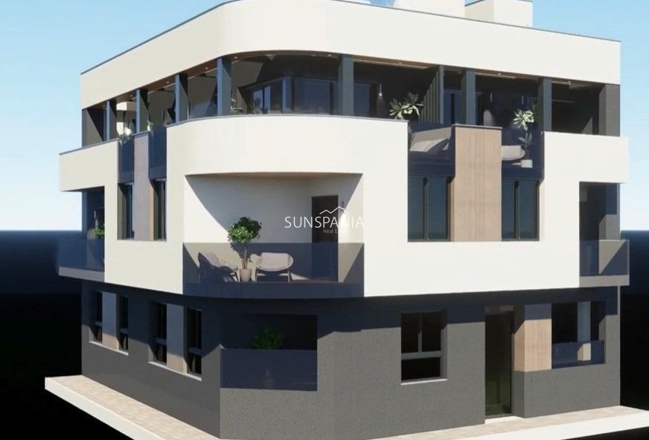New Build - Apartment -
Torrevieja - Centro