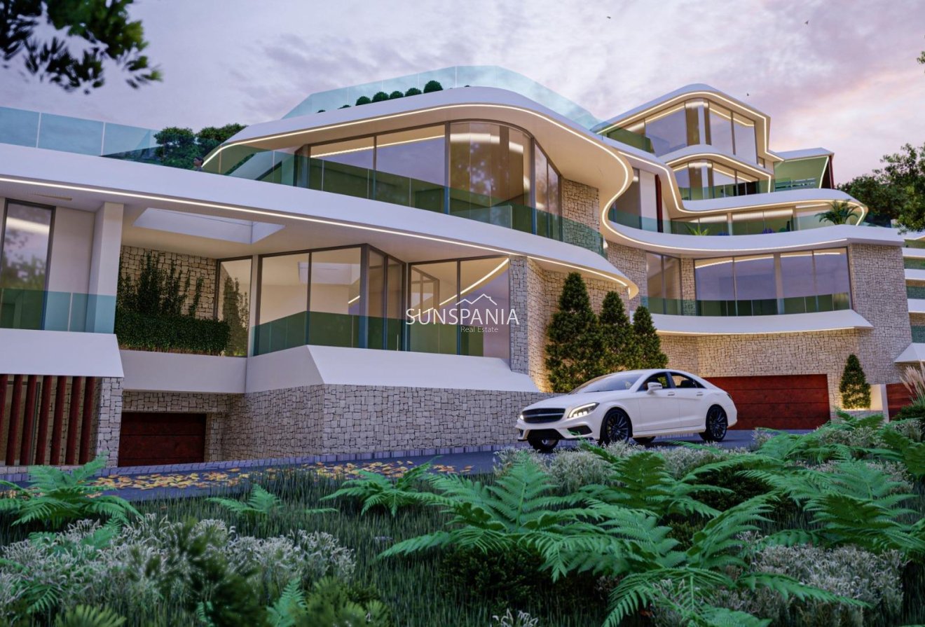 Obra nueva - Chalet -
Calpe - Mascarat