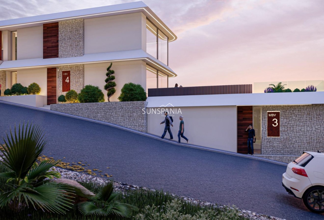 Obra nueva - Chalet -
Calpe - Mascarat