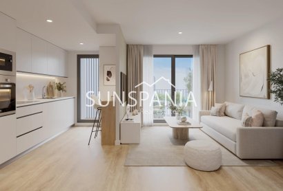 Obra nueva - Ground floor apartment -
Alicante - San Agustín