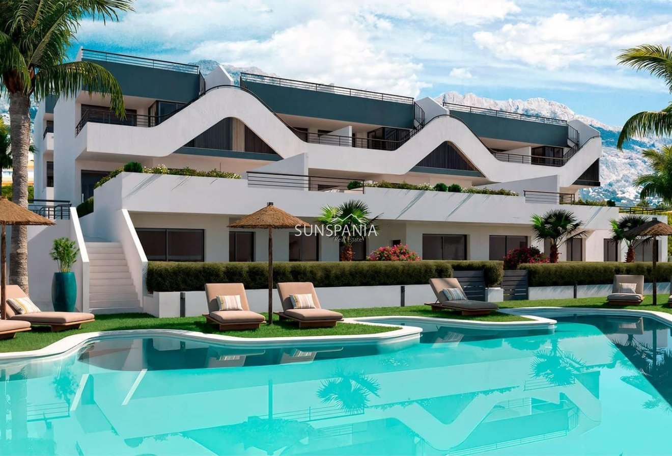 Obra nueva - Ground floor apartment -
Alfas del Pí - Alfaz del Sol