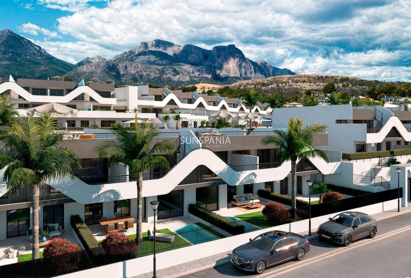 Obra nueva - Ground floor apartment -
Alfas del Pí - Alfaz del Sol