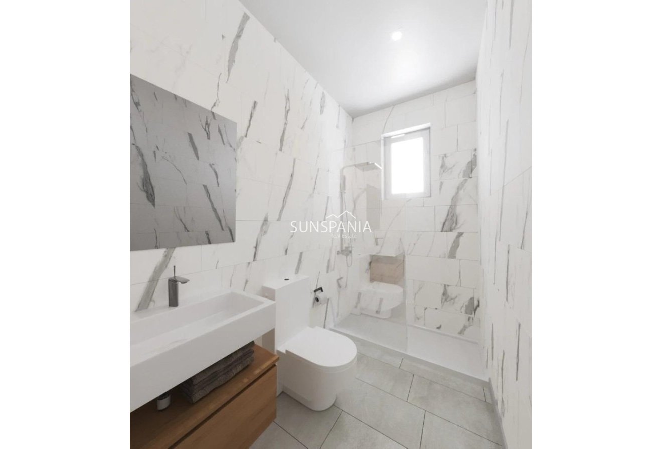 Obra nueva - Piso -
Villajoyosa - Cala de Finestrat