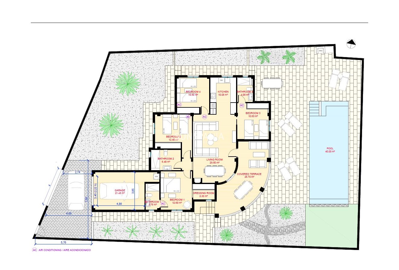Obra nueva - Chalet -
Ciudad Quesada - Doña Pepa