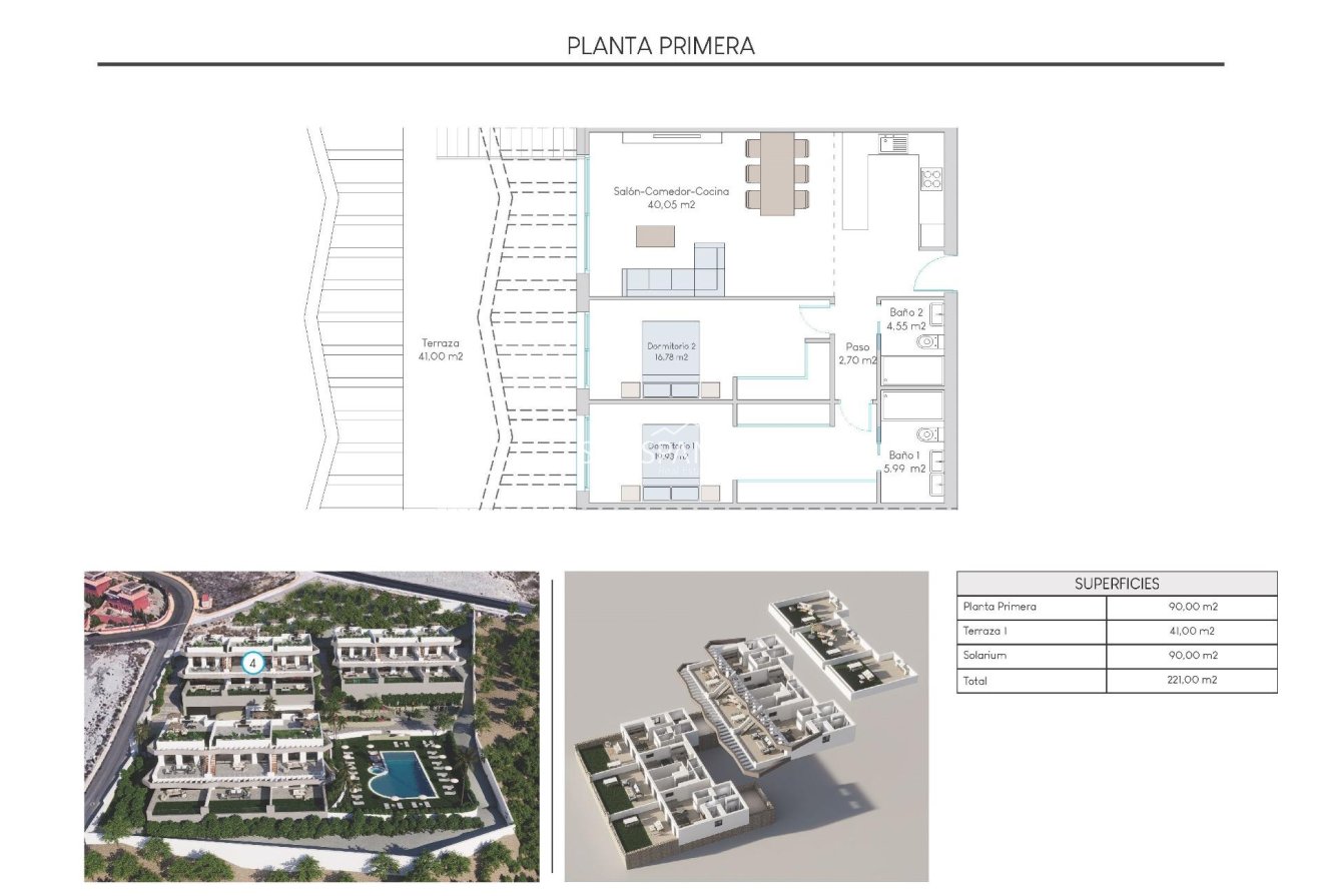 New Build - Apartment -
Finestrat - Balcón De Finestrat