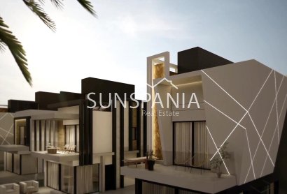 Obra nueva - Chalet -
Puerto de Mazarron - El Alamillo