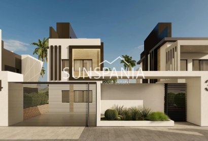 Obra nueva - Chalet -
Puerto de Mazarron - El Alamillo