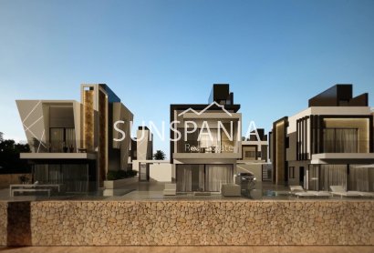 Obra nueva - Chalet -
Puerto de Mazarron - El Alamillo