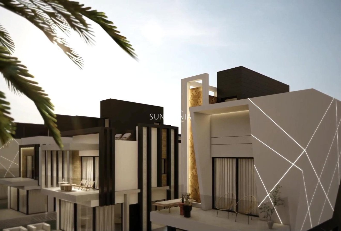 Obra nueva - Chalet -
Puerto de Mazarron - El Alamillo