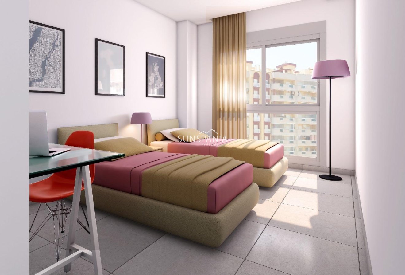 Obra nueva - Ático -
La Manga del Mar Menor - La Manga