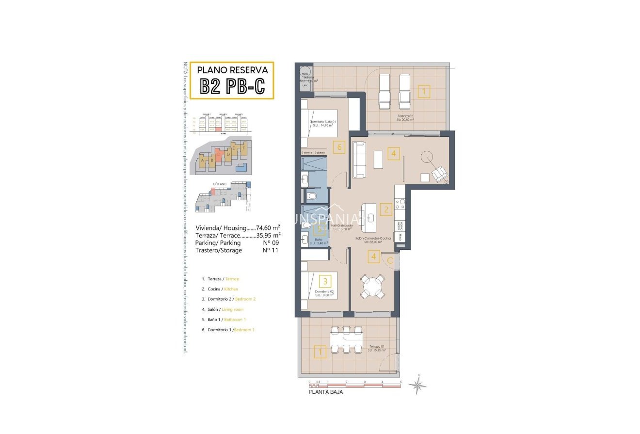 Obra nueva - Piso -
Los Alcazares - Serena Golf