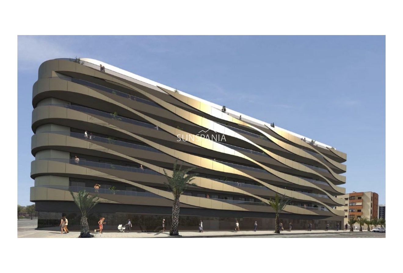 New Build - Apartment -
Elche - Campo de Fútbol