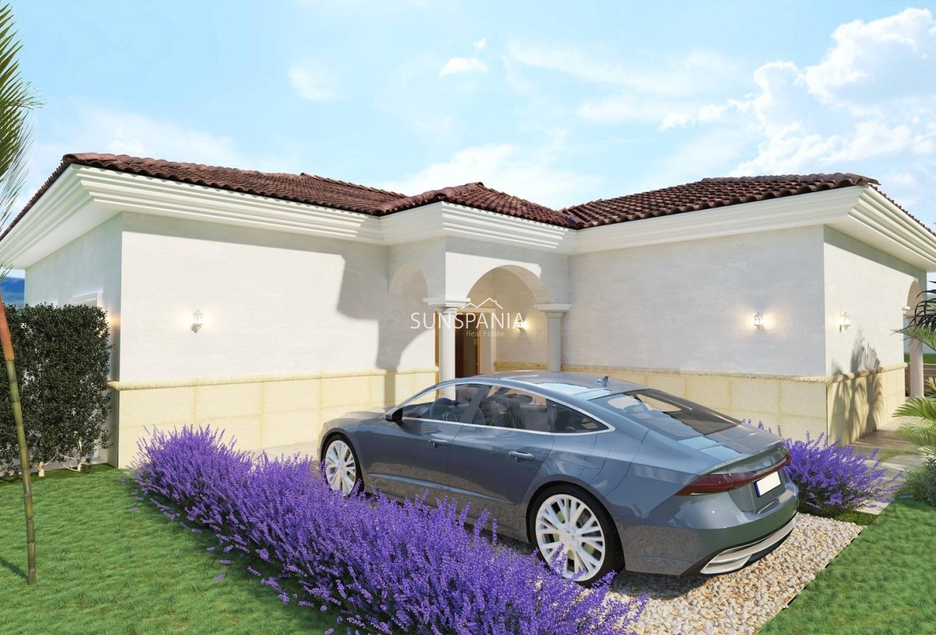 Obra nueva - Chalet -
Pinoso - Rodriguillo