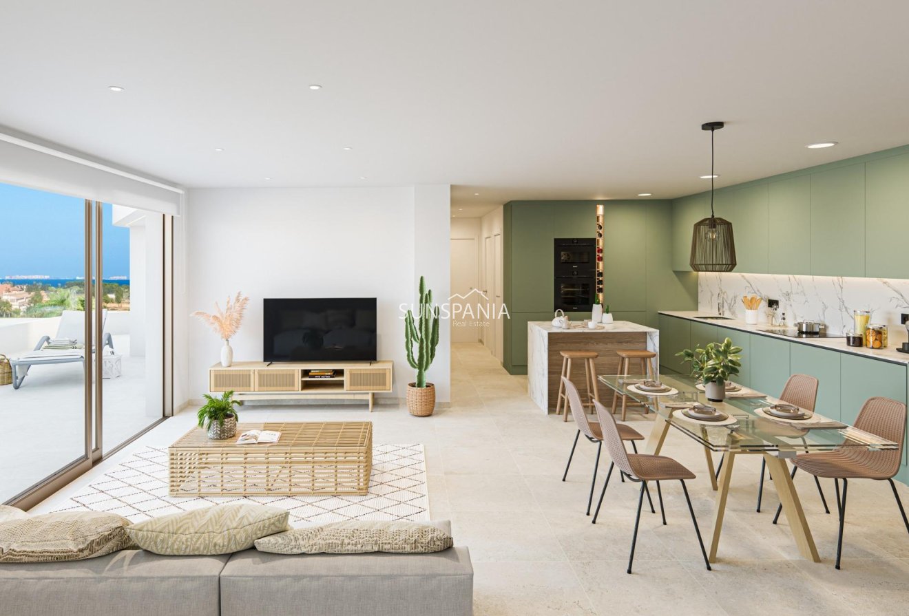 Obra nueva - Piso -
Los Alcazares - Serena Golf