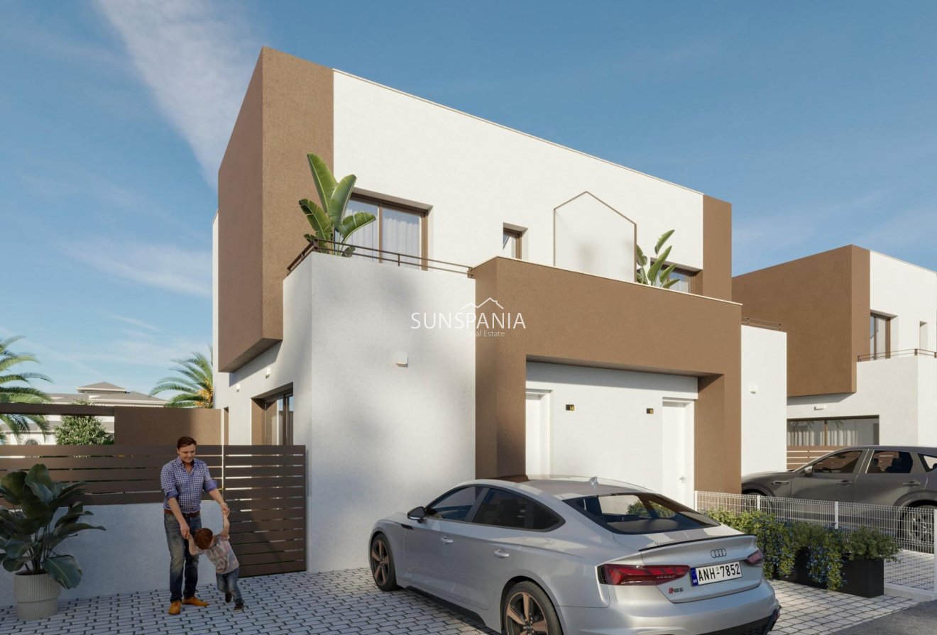 Obra nueva - Chalet -
La Marina - El Pinet