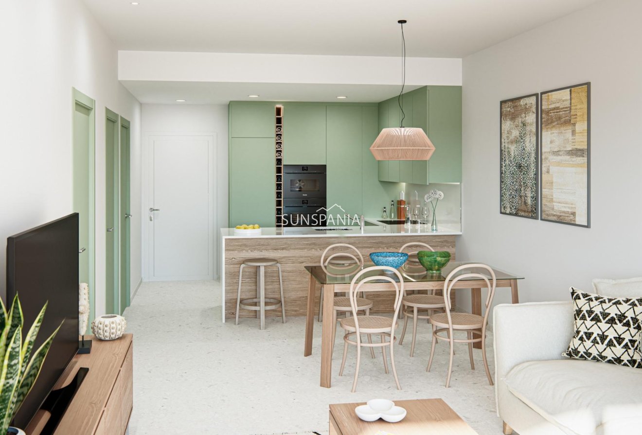 Obra nueva - Piso -
Los Alcazares - Serena Golf