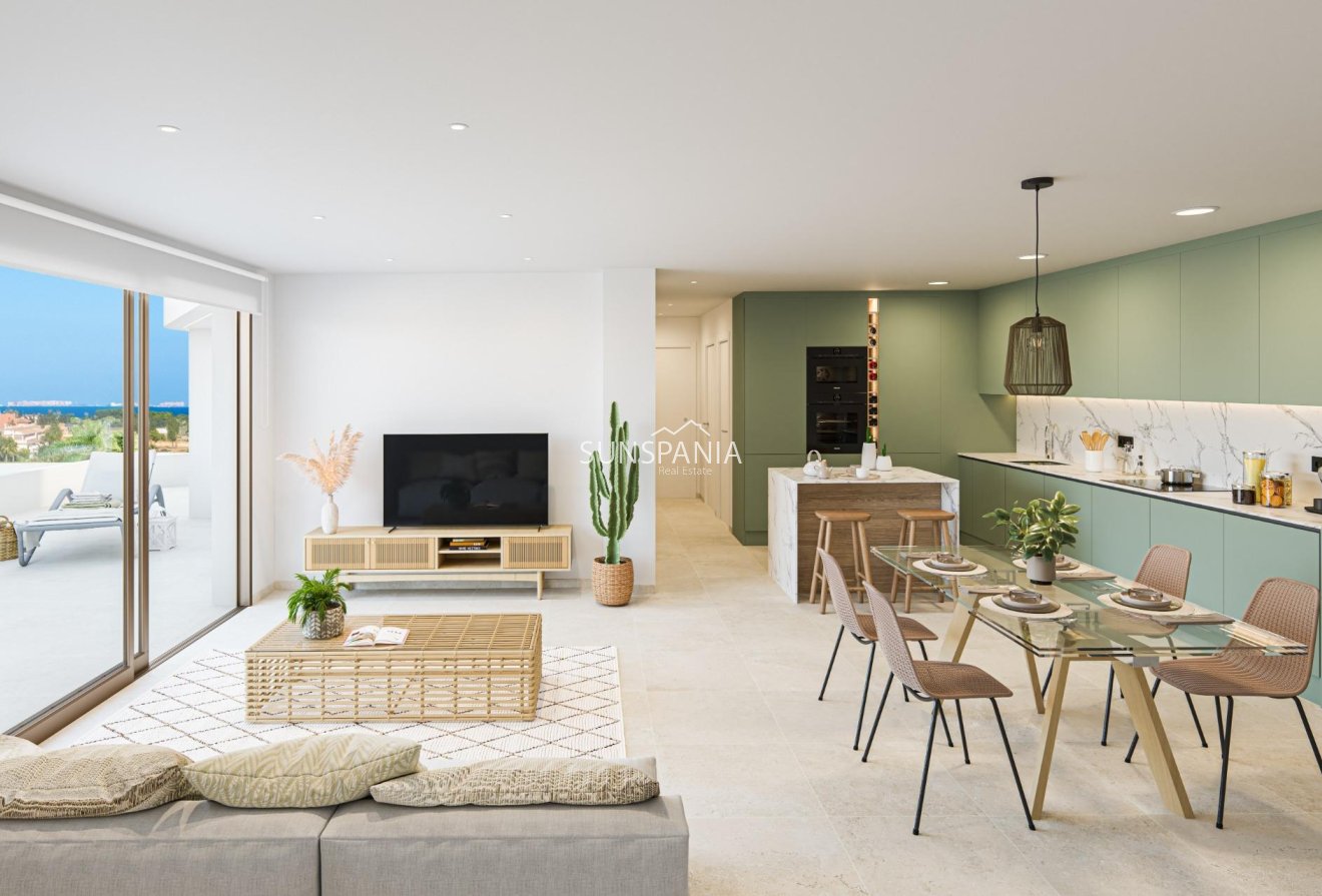 Obra nueva - Piso -
Los Alcazares - Serena Golf