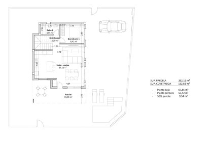 Obra nueva - Chalet -
Pilar de la Horadada - Torre De La Horadada