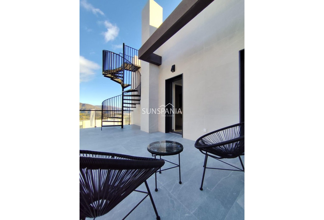 Obra nueva - Adosado -
Polop - PAU1