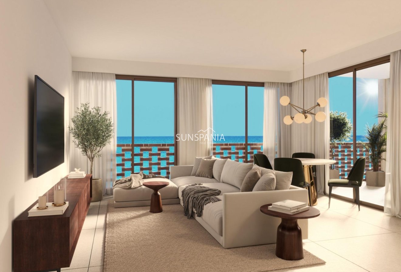 Obra nueva - Piso -
Villajoyosa - Cala Mallaeta