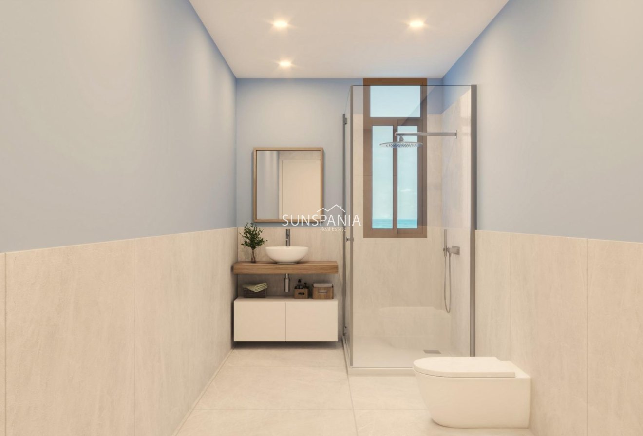 Obra nueva - Piso -
Villajoyosa - Cala Mallaeta