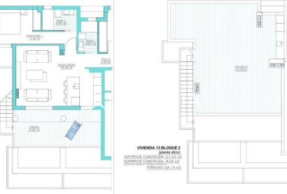 Nouvelle construction - Penthouse -
Torre Pacheco - Santa Rosalia Lake And Life Resort