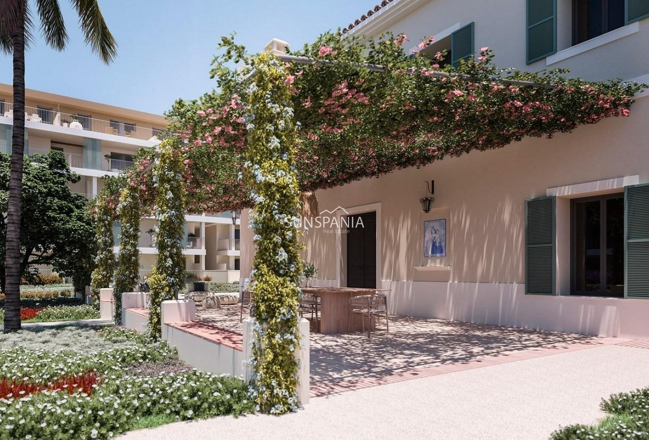 New Build - Ground floor apartment -
Denia - Puerto Denia