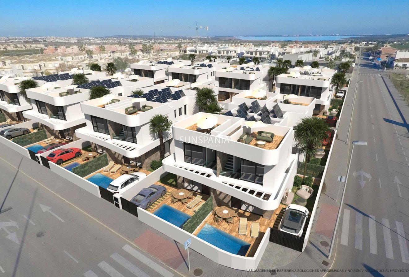 Obra nueva - Chalet -
Los Montesinos - La Herrada