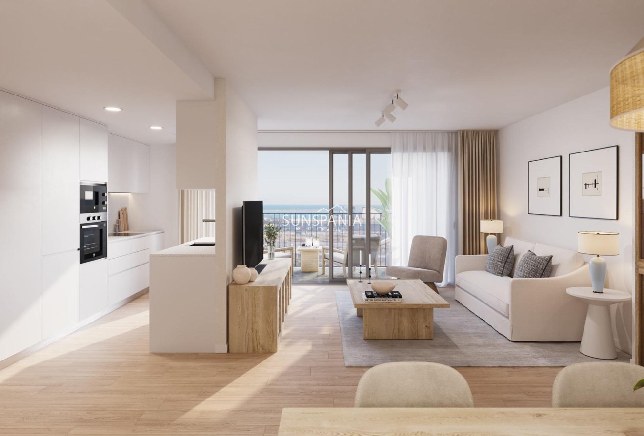 Obra nueva - Apartamento / piso -
Alicante - Benalua