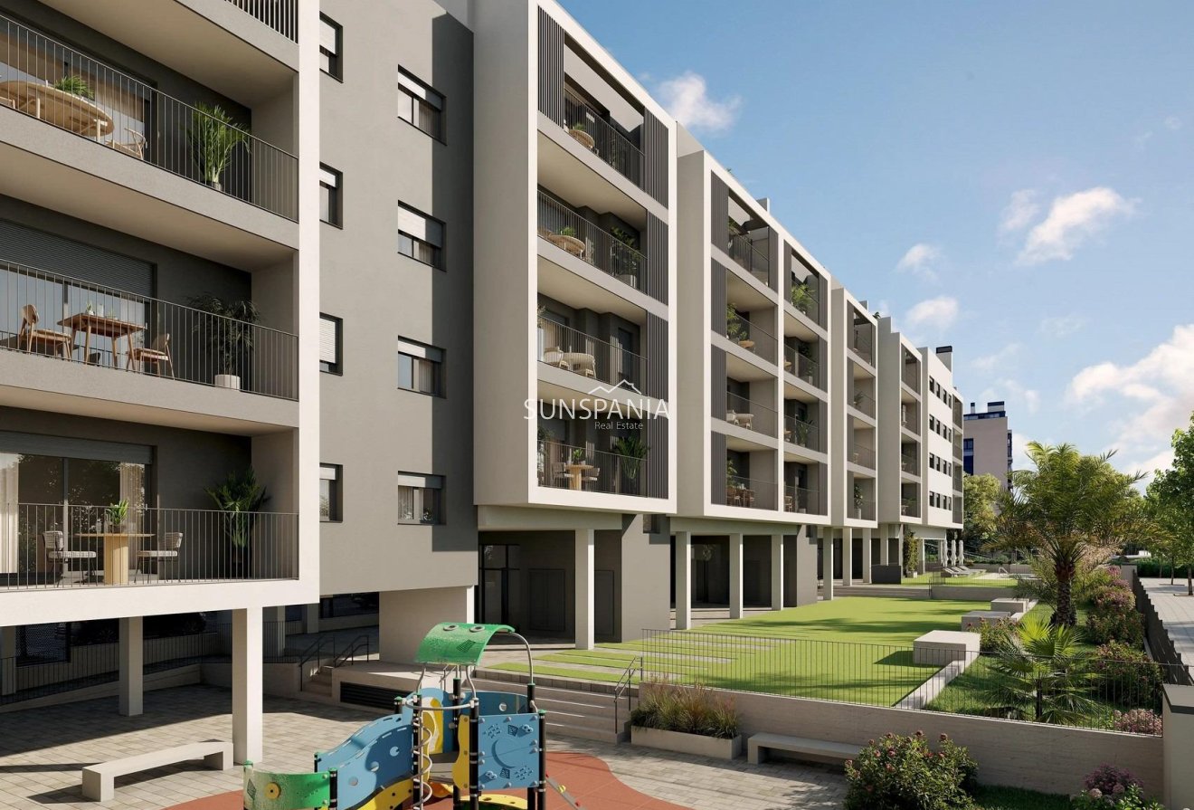 Obra nueva - Piso -
Alicante - San Agustín-PAU 2