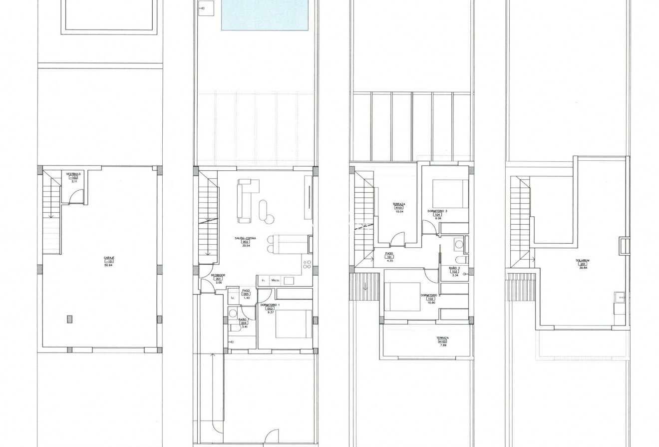 Obra nueva - Adosado -
Los Alcazares - Serena Golf