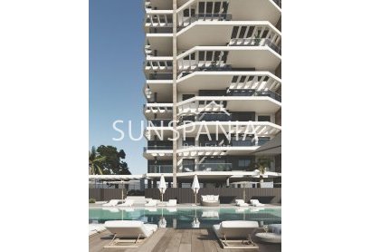 Obra nueva - Piso -
Calpe - Playa Cantal Roig