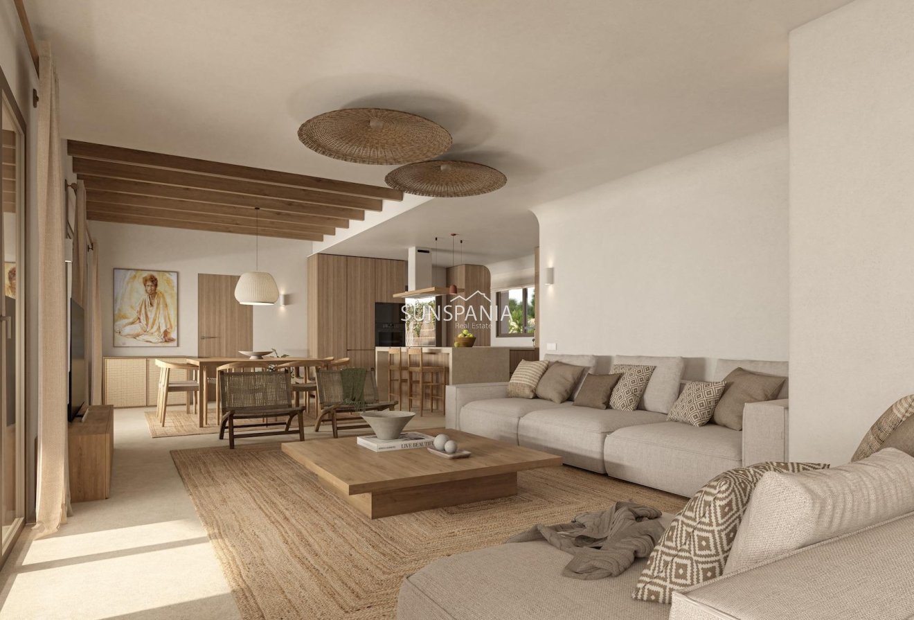 Obra nueva - Chalet -
Benissa - La Fustera