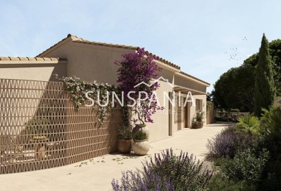 Obra nueva - Chalet -
Benissa - La Fustera