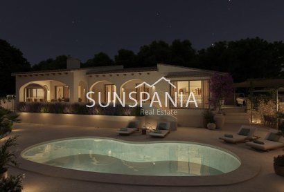 Obra nueva - Chalet -
Benissa - La Fustera